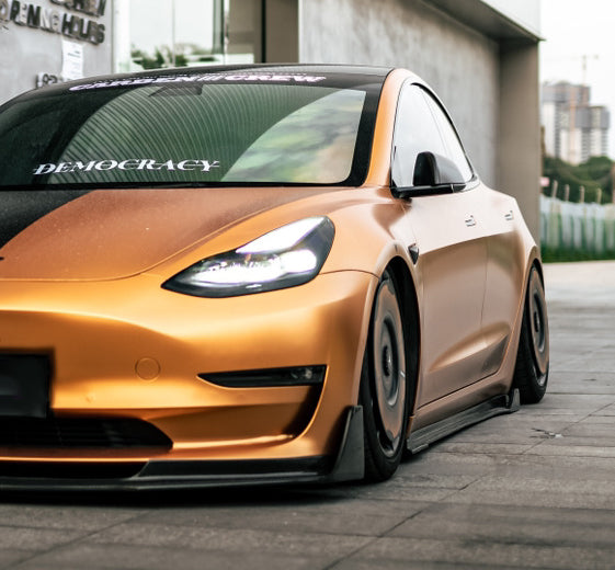 Mallcas™ Satin Metallic Brown Vinyl Wrap (PET Liner)