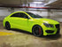 Mallcas™ Glossy Candy Metallic Neon Yellow Vinyl Wrap (PET Liner)