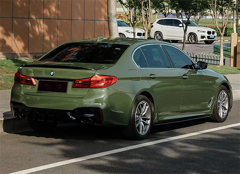 Mallcas™ Glossy Military Green Vinyl Wrap (PET Liner)