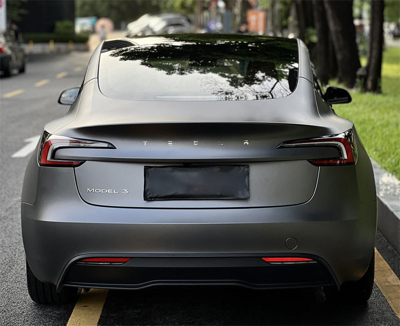 Mallcas™ Matte AMG Mountain Grey Vinyl Wrap (PET Liner)